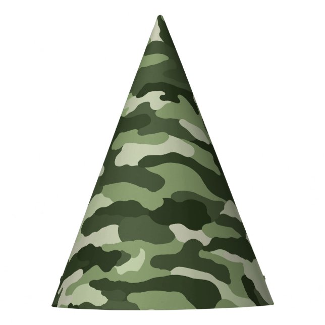 Gorro De Fiesta Camuflaje verde (Anverso)