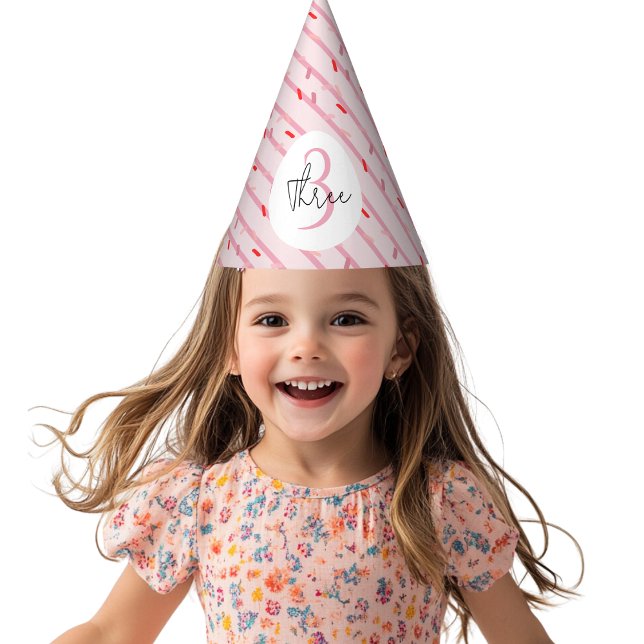 Gorro De Fiesta "Candy Gingerbread House Pink Birday (Subido por el creador)