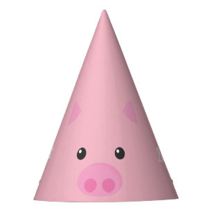 Gorro De Fiesta Cara guarra rosada