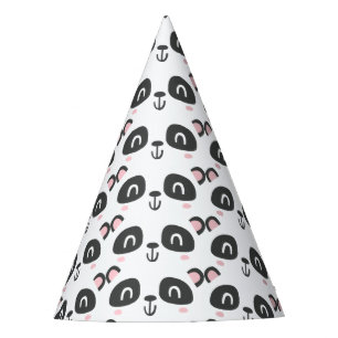 Gorro De Fiesta Carácter lindo panda cumpleaños de niños