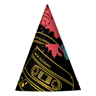 Gorro De Fiesta Casetes Guay Grunge de estilo 90