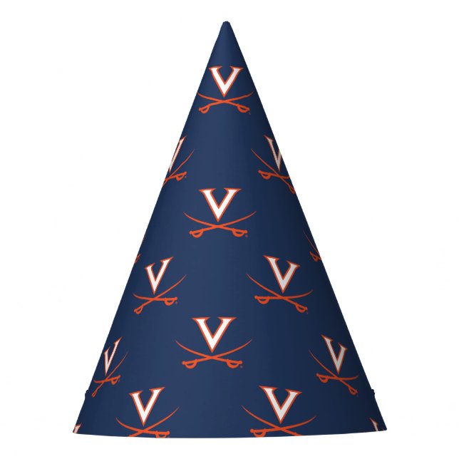 Gorro De Fiesta Cavaliers de Virginia | Cumpleaños (Anverso)