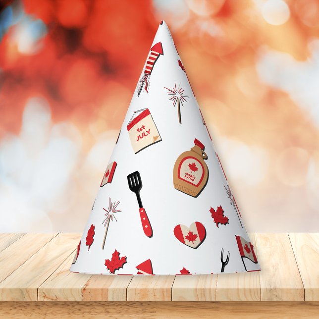 Gorro De Fiesta CBQ canadiense por el Día de Canadá (Subido por el creador)