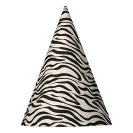 Gorro De Fiesta Cebra de animales de Safari