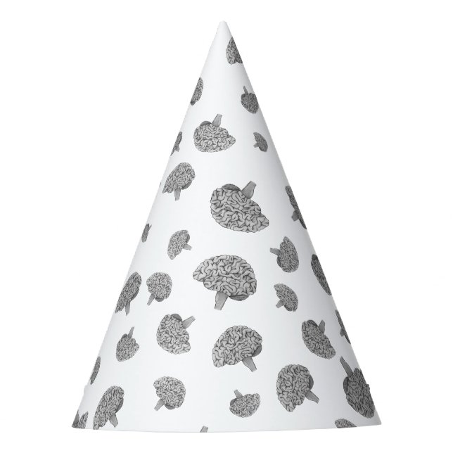 Gorro De Fiesta Cerebro Científico (Anverso)
