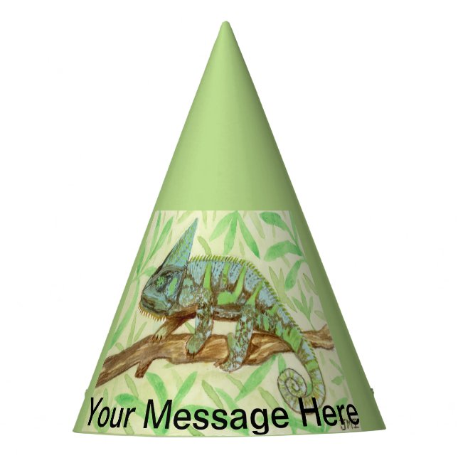 Gorro De Fiesta Chameleon (Anverso)