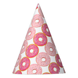Gorro De Fiesta Chapeau de fête Donuts Rose