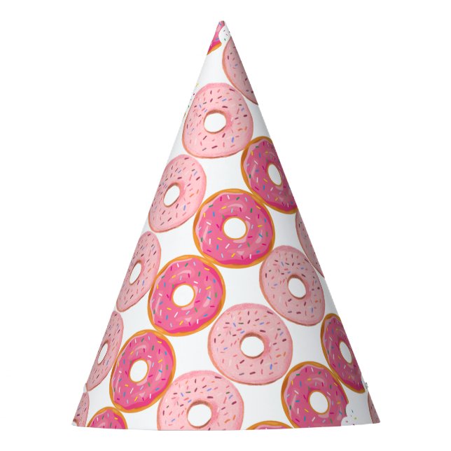 Gorro De Fiesta Chapeau de fête Donuts Rose (Anverso)