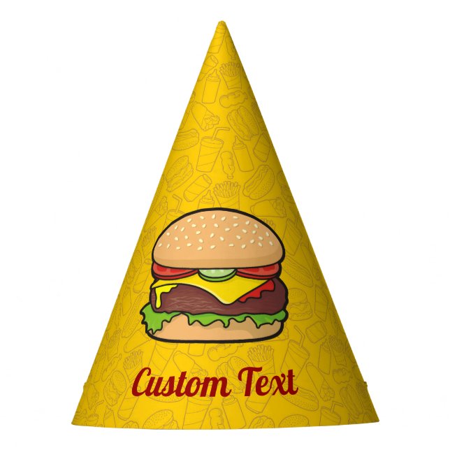 Gorro De Fiesta Cheeseburger (Anverso)
