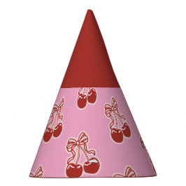 Gorro De Fiesta Chicas Cherry Cumpleaños Dulce 16