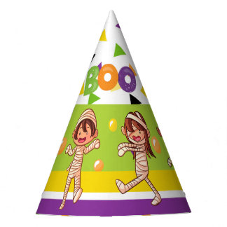 Gorro De Fiesta Chicas de los niños de los disfraces de la momia p
