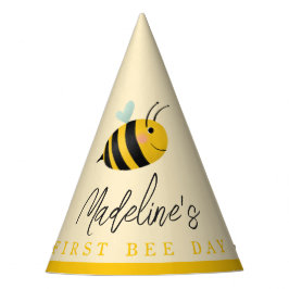 Gorro De Fiesta Chicas Moderno Cute Verano Primer Día de Abeja Cum