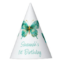 Chicas se burlan de la mariposa verde Verde azulad