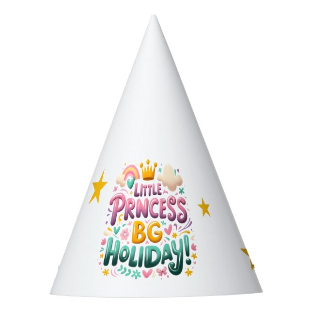 Gorro De Fiesta Children's Party Hat with a funny inscription (Anverso)