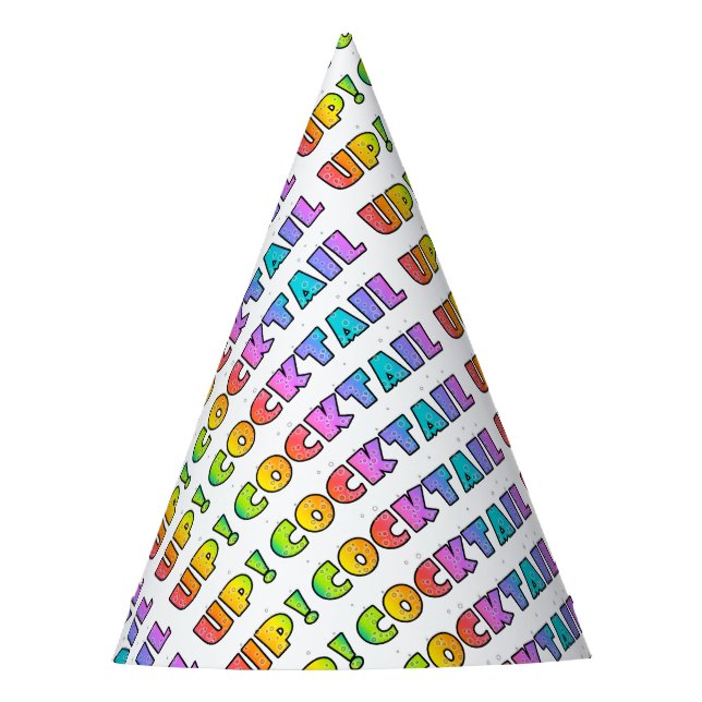 GORRO DE FIESTA ¡COCKTAIL! (Anverso)