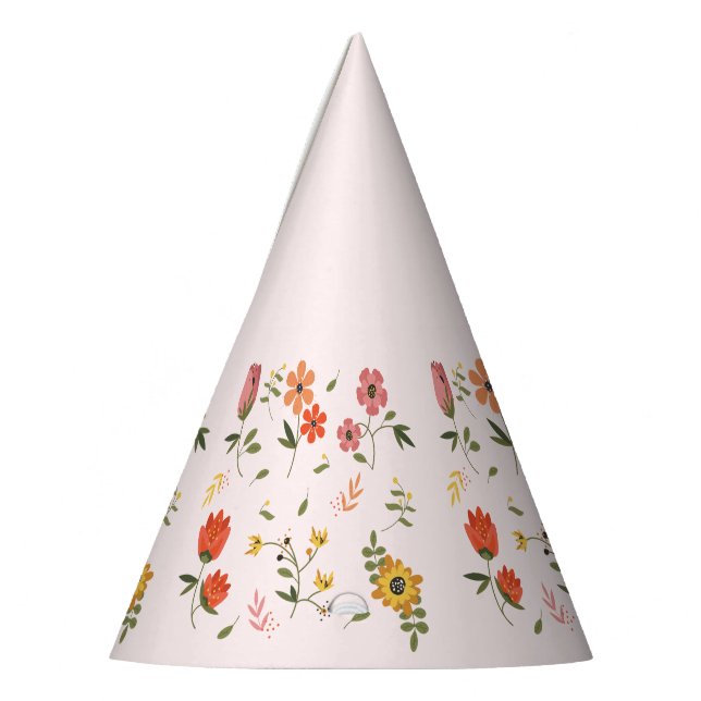 Gorro De Fiesta colección de flores (Izquierda)