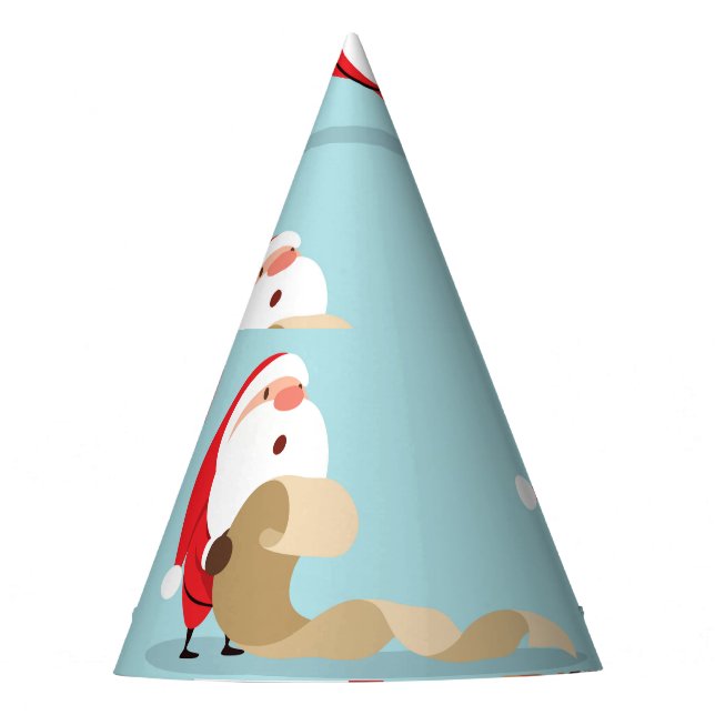 Gorro De Fiesta Colección de navidades Santa Claus. (Anverso)
