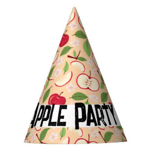 Gorro De Fiesta Colección de patrones de cesta de frutas - manzana