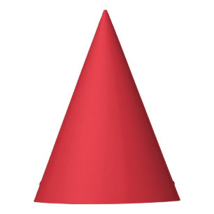 Gorro De Fiesta Color sólido rojo imperial
