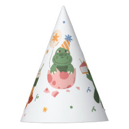 Gorro De Fiesta Coloridos dinosaurios infantiles cumpleaños
