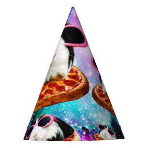 Gorro De Fiesta Conejillo de Indias divertido del espacio