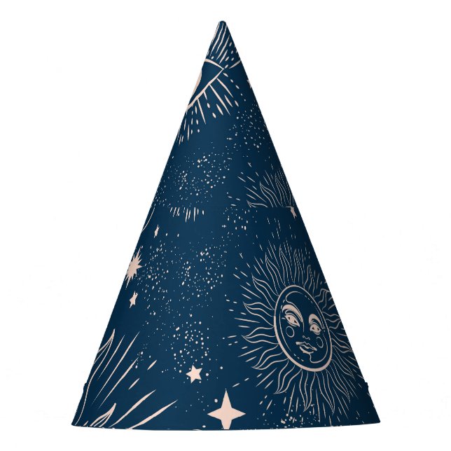Gorro De Fiesta Constelaciones galácticas: diseño de patrones de e (Anverso)