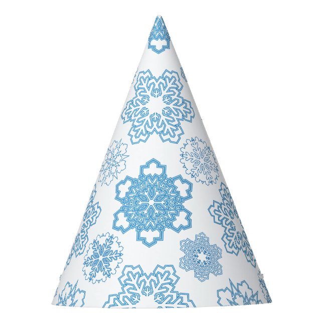Gorro De Fiesta Copo de nieve (Anverso)