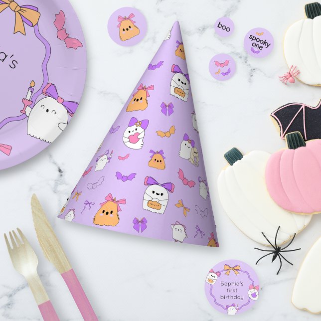 Gorro De Fiesta Coquette Ghost Halloween Cumpleaños (Subido por el creador)