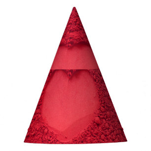 Gorro De Fiesta Corazón de la Sombra de Ojos Rojos: Textura Cosmét
