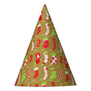 Gorro De Fiesta Cosmos Navidades retro calcetines de invierno