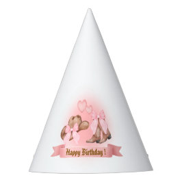 Gorro De Fiesta Cowgirl Birthday Paper Hats