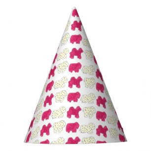 Gorro De Fiesta Crackers de animales con escarcha rosa: Fiesta de
