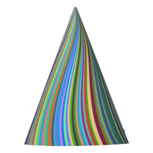 Gorro De Fiesta Crayon Box de colores Espiral de ilusión óptica