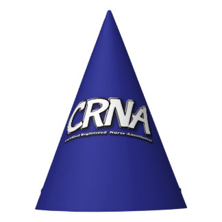 Gorro De Fiesta CRNA - Anestesista de enfermería registrada y cert