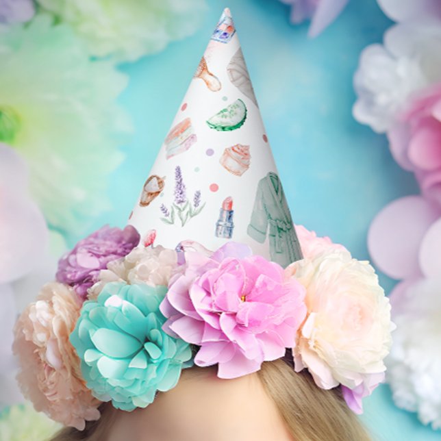 Gorro De Fiesta Cumpleaños de chica de fiesta de spa (Subido por el creador)