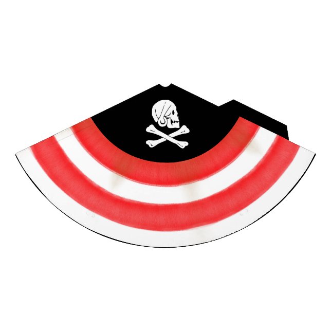 Gorro De Fiesta Cumpleaños de Jolly Roger Pirate (Anverso)