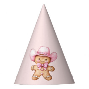 Gorro De Fiesta Cumpleaños de la lechera rosa