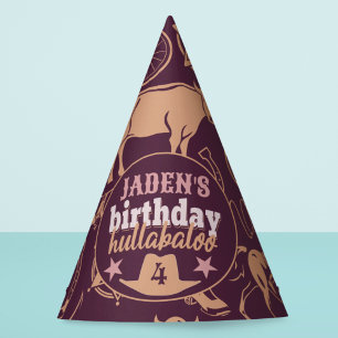 Gorro De Fiesta Cumpleaños de la "Nojita Hullabaloo"