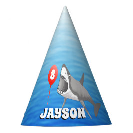 Gorro De Fiesta Cumpleaños de los Tiburones