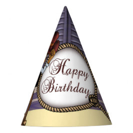 Gorro De Fiesta Cumpleaños de los Vaqueros Africanos