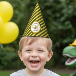 Gorro De Fiesta Cumpleaños de niño zona de construcción jurásica