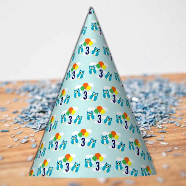 Gorro De Fiesta Cumpleaños de Owl (Subido por el creador)