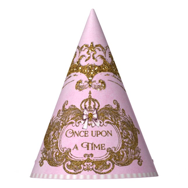 Gorro De Fiesta Cumpleaños de Princesa Érase una Vez (Anverso)