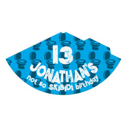 Gorro De Fiesta Cumpleaños de Skibidi Toilet