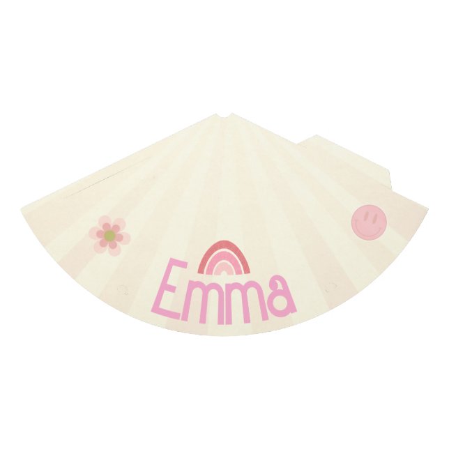 Gorro De Fiesta Cumpleaños del Arcoiris (Anverso)