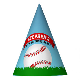 Gorro De Fiesta Cumpleaños del Béisbol