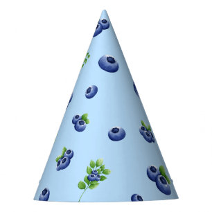 Gorro De Fiesta Cumpleaños del Blueberry
