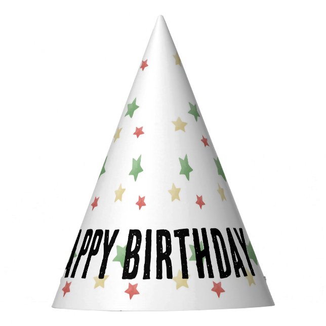 Gorro De Fiesta Cumpleaños del Carnaval (Anverso)