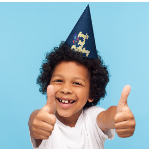 Gorro De Fiesta Cumpleaños personalizable fuera del espacio