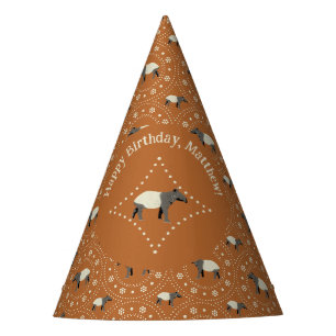 Gorro De Fiesta Cumpleaños personalizado de los Tapis malayos o as
